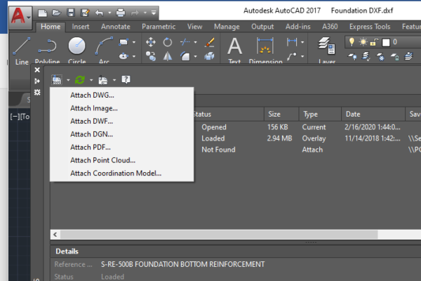 Basic Use Of XREF In Structural Design | The Structural World