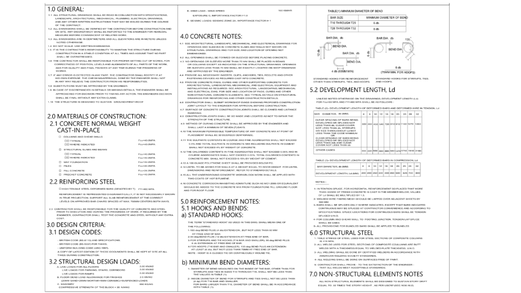 How to Read Structural Drawings